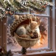 thumbnail image 3 of Adornos navideños Chopper de 8 cm con diseño de animales del bosque, para árbol de Navidad, regalo navideño, decoración colgante, decoración de jardín, decoración navideña y de Halloween., 3 of 6