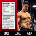 thumbnail image 3 of MUSCLETECH NITROTECH WHEY PROTEIN 4 LBS FRESA, 3 of 5