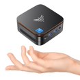 thumbnail image 1 of KAMRUI Essenx E1 Mini PC, 16GB DDR4 RAM 256GB M.2 SSD, Mini Computer Intel Twin Lake N150 (up to 3.6GHz), Desktop Computer Dual 4K, Ethernet, WiFi, Bluetooth for Business, Office, Home, 1 of 5