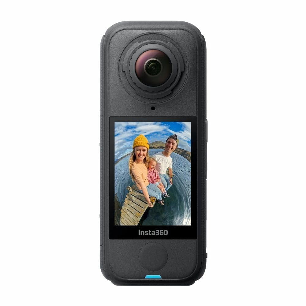 Cámara De Acción Insta360 X4 Air Standard Bundle 8k Negro