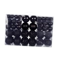 thumbnail image 4 of Juego de 100 adornos navideños de bolas de colores para decorar negro, 4 of 9