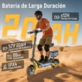 thumbnail image 3 of Scooter Eléctrico Honey Whale T4D Amarillo, 3 of 7
