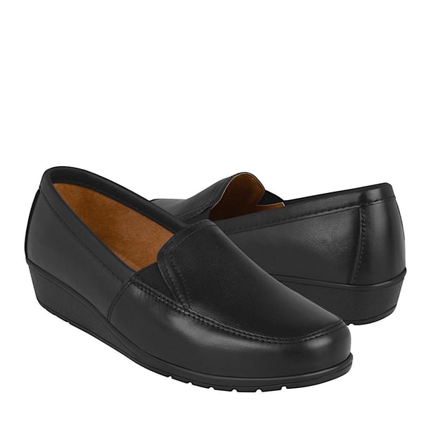 ZAPATOS STYLO 6050 PIEL NEGRO