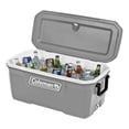 thumbnail image 4 of Hielera Cooler Gris 70qt 100 Latas Portavasos 66lts Coleman Coleman Cooler 70QT, 4 of 4