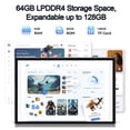 thumbnail image 2 of VEAT00L Tablet, 10.1 Pulgadas Android 13 Tablets, 6GB RAM 64GB ROM 128GB Expand, Procesador Octa-Core con WiFi 5G, Pantalla Táctil IPS HD 1280x800, Batería 6000mAh, Bluetooth, Cámara doble, GMS, 2 of 7