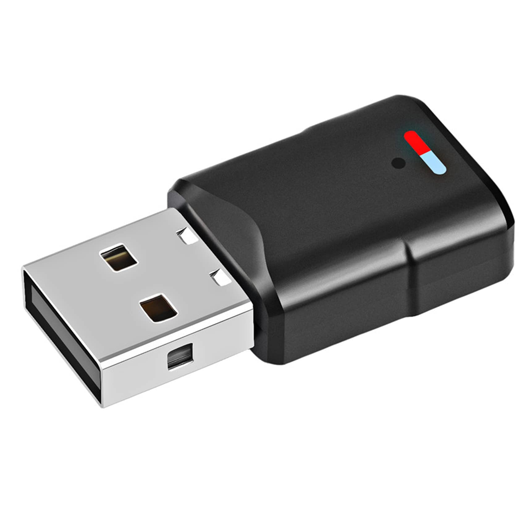 Adaptador Bluetooth para PS5/PS4/PS4 Pro/PS3/Switch, llave USB, Plug and Play, compatible con Windows 7/8/8.1/10/Mac OS