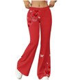 thumbnail image 3 of TaTaai Women's Loose Comfortable Flared Wide Leg Yoga Pants Fashion Casual Sports Fitness Trousers Soft Breathable All Match Daily Wear Gift, 3 of 7