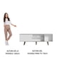 thumbnail image 4 of Mueble Mesa Para Tv Rack Madesa Dubai Hasta 65'' Blanco, 4 of 8