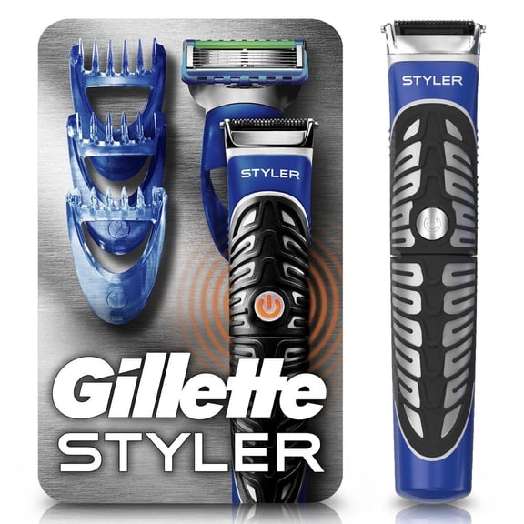 Rasuradora Eléctrica Gillette Styler + Cartucho para Rasurar la Barba y Cuerpo