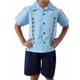 thumbnail image 3 of Guayabera para Bebé Pañalero con Short, Conjunto Mexicano de 2 Piezas para Niño, Guayabera Infantil de Manga Corta, 3 of 4