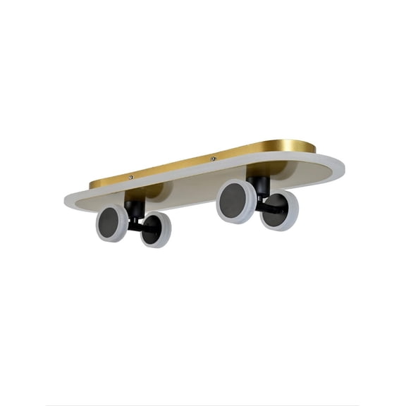 Lampara INFANTIL ILUMINACION LUZ VIC PATINETA amarilla