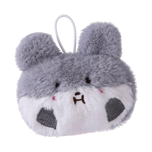 Bolsa calentadora de manos portátil Sunnimix con llavero felpa dibujos animados 12 x 10 cm