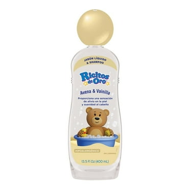 Jabón líquido y shampoo Ricitos de Oro avena y vainilla