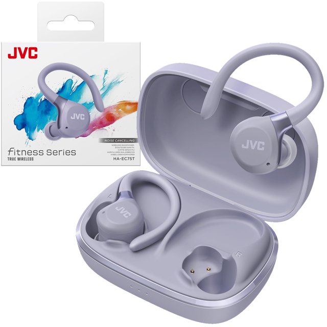 Auriculares JVC True Wireless Sport Violeta IP57 40 h