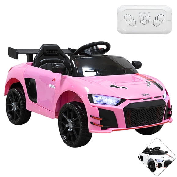 Montable Eléctrico Para Niños Auto Deportivo Con Control Remoto Luces Sonido Y Cinturón De Seguridad 6v