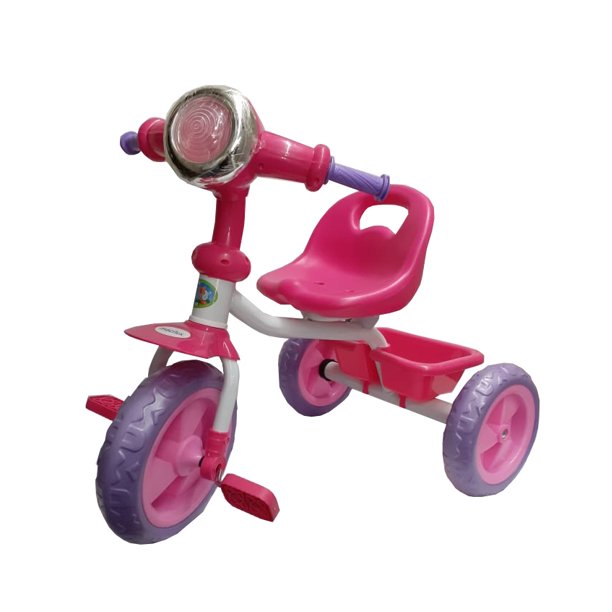 Triciclo Macilux Faro Rosa