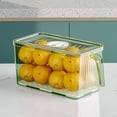 thumbnail image 1 of Refrigerator Organizer Bins - Clear Plastic Bins For Fridge, Freezer, Kitchen Cabinet, Pantry Organization And Storage, 1 of 8