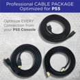 thumbnail image 2 of Cable BrightOn PS5 Set 8K HDMI 2.1 HDR 4K@120Hz Cat 7 USB, 2 of 5