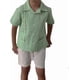 thumbnail image 3 of Guayabera para Bebé Pañalero con Short, Conjunto Mexicano de 2 Piezas para Niño, Guayabera Infantil de Manga Corta, 3 of 4