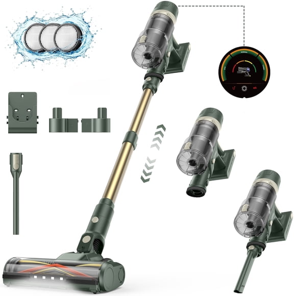 Aspiradora inalámbrica Laresar V12 carga en 2 horas 600 W