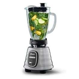 Licuadora Oster 700W Vaso Vidrio Motor Reversible Acero Inox