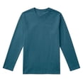 thumbnail image 1 of Playera Fruit of the Loom para Hombre,Manga Larga Cuello Redondo, Azul , Talla EG, 1 of 1