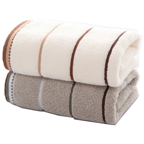 2 Piezas de Toallas Suave El Baño de s, Spa, Hogar, Toallas Absorbentes] Sunnimix Toallas de algodón espesadas