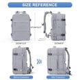 thumbnail image 4 of Mochila coofay ampliable para viajar en avión, 4 of 9