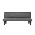 thumbnail image 1 of Sofá Cama Lucía Gris Oscuro Reclinable LOOMBER, 1 of 9