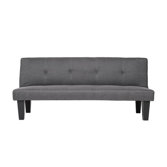 Sofá Cama Lucía Gris Oscuro Reclinable LOOMBER