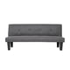 thumbnail image 1 of Sofá Cama Lucía Gris Oscuro Reclinable LOOMBER, 1 of 9