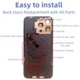 thumbnail image 2 of Cristal trasero ZMVDJZ para iPhone 15 Pro Max 6.7" Titanio negro, 2 of 6