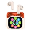 thumbnail image 1 of Inteprter Bluetooth. Alta . LED. Diseño resistente al agua. Sonido, ajuste y duración de la batería. Compatible con diversas funciones. Electrónica Beige-Naranja Traducción de IA, 1 of 6