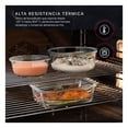 thumbnail image 2 of Set 7 Recipentes De Vidrio Cookify, Tapa Hermética | Recipientes Contenedores Sin Bpa, Aptos Para Horno, Congelador, 2 of 7