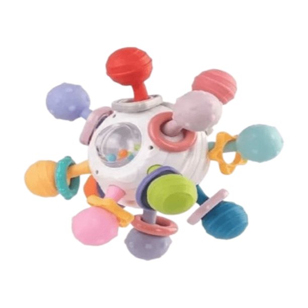 Bebé Pelota Y Agite Juguete BLANCO
