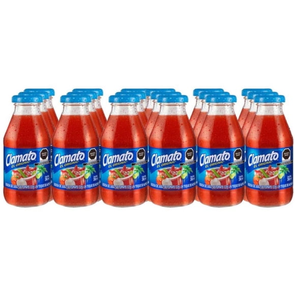 Pack de 24 Jugo Clamato El Original 296 ml Clamato El Original
