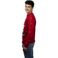 thumbnail image 2 of Suéter navideño ugly pingüinos para hombre Rev Sueter cerrado cuello redondo tejido, 2 of 4