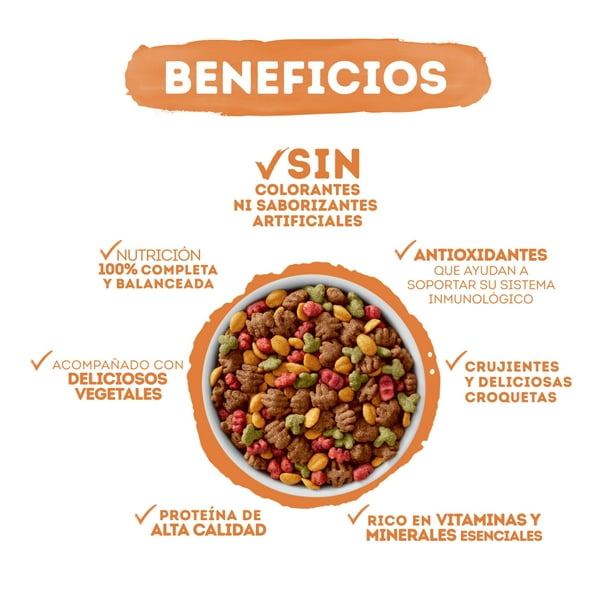 Imagen 5 de Alimento para Perro Beneful Adulto Salud Radiante Todos los Tamaños Sabor Salmón 4.0 kg