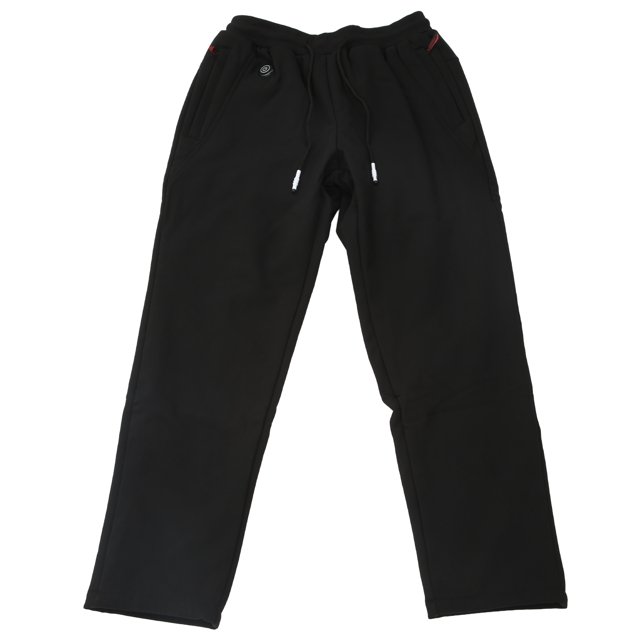 Pantalones calefactables acolchados, sueltos, informales, con calefacción eléctrica USB, rodilleras termostáticas, pantalones calefactores cálidos para hombres L