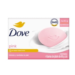 Dove Jabón en Barra Pink 4 Pack 360g.