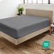 thumbnail image 4 of Sábana Ajustable de Lujo Bare Home Colección 1800 Twin-XL Gris, 4 of 7