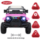 thumbnail image 3 of Camioneta Montable Electrica para Niños Control Remoto 12v - Rosa Claro, 3 of 8