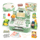 thumbnail image 1 of Caja Registradora Supermercado Juguete 42ps Regalo Nino Xtellar verde, 1 of 4