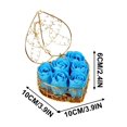 thumbnail image 2 of Caja de regalo con 6 rosas de jabón | Flores de jabón simuladas para San Valentín, cumpleaños, bodas y fiestas | Elegante decoración floral para el hogar | Regalo único para aniversarios y, 2 of 5