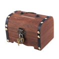 thumbnail image 2 of Caja de almacenamiento de de , caja de dinero vintage, caja de dinero con cerradura, , regalos, juguetes de maciza,, 2 of 9