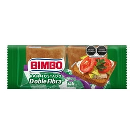 Pan tostado Bimbo doble fibra 250 g