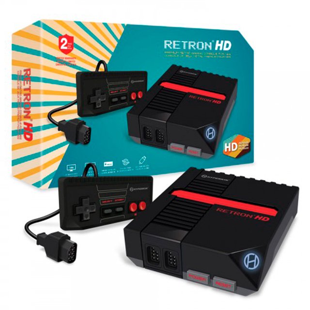 Consola Retron 1 HD Negra Hyperkin Para nintendo Nes