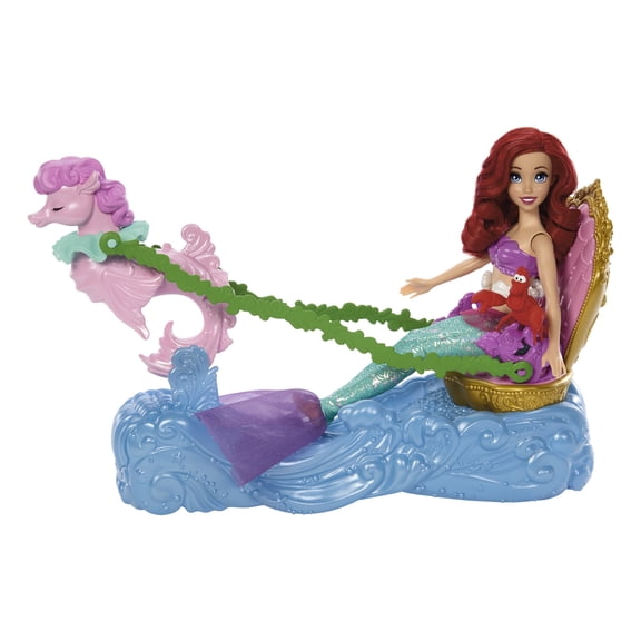 Muñeca Mattel Disney Princesa Carruaje de Ariel