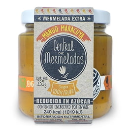 MERMELADA EXTRA DE MANGO TOMMY , MARACUYÁ Y JENGIBRE