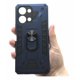 thumbnail image 3 of Funda + Mica Hidrogel Icon Case Blade Robot para Vivo Y11D, Carcasa, Protector, Uso Rudo, Protector de Pantalla, Antigolpes, Esquinas Reforzadas, Protección de Cámara - Azul marino, 3 of 9
